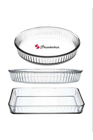Oven Tray 3-Piece Pyrex pşb159125 - Paşabahçe