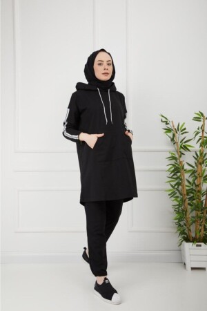Oversize Model Tesettür Eşofman Takımı - Cng Moda