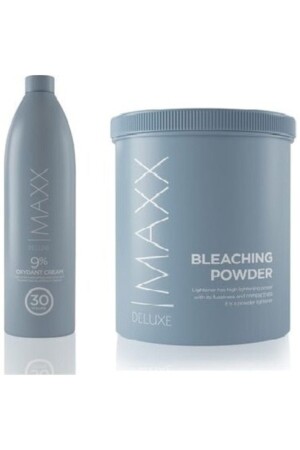 Oxidant 30volum 1000ml Lightener 1000gr - Maxx