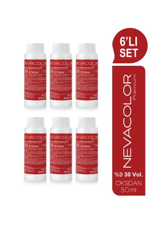 Oxidation Cream 50 ml - 30 Vols 9% 6 packs - Neva Color