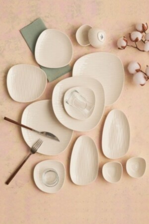 Oyster 26 Piece Breakfast Set for 6 People 153. 03. 06. 1404 - Karaca