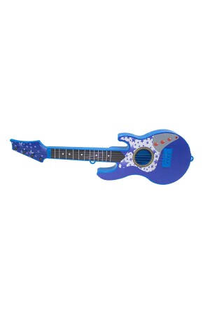 Oyuncak Rock Gitar Metal Telli 45 Cm Mavi - Erzi