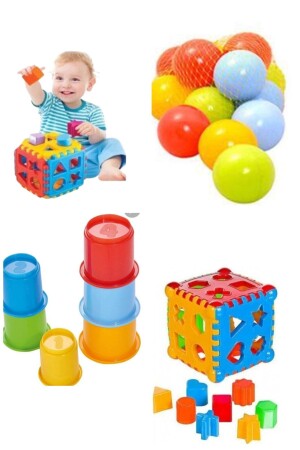 Toy Cute Tower Find and Plug Puzzle Educational Intelligence Development Set sazebltk111 - SAZE