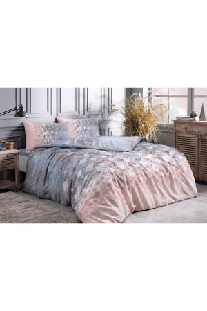 Özdilek Double Duvet Cover Set Pedra Pink 8697353560958 - Modaletto