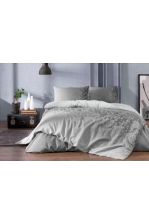 Özdilek Single Duvet Cover Set Piramide Anthracite S220617-2 - Modaletto