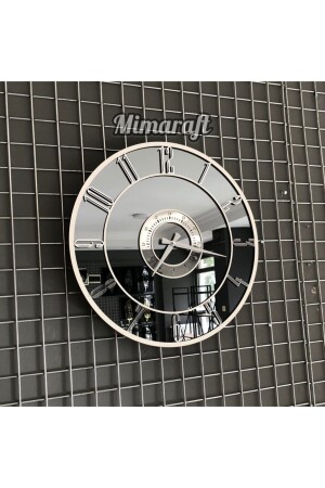 Özel Seri Aynalı Duvar Saati - 70 Cm SFT-101B702 - Mimaraft
