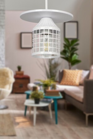 Özgür Single Chandelier White. 200 001 0050 01 - Begüsa