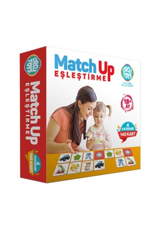 Özlem Toys Match Up Matching Cards 140 Pieces 4 Categories Skill Intelligence Development gry00018 - Circle Toys