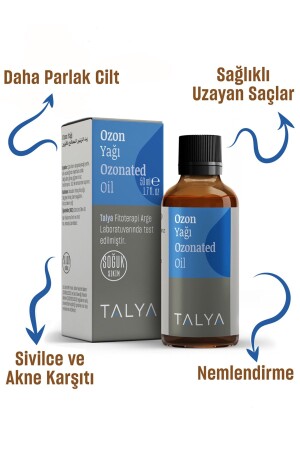 Ozon Yağı 50ml (ozonlanmış Zeytinyağı) (soğuk Sıkım) - Talya