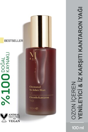 Ozonated St. John's Wort Oil 100 ml MS. BY-OKNY - MİSBAHÇE