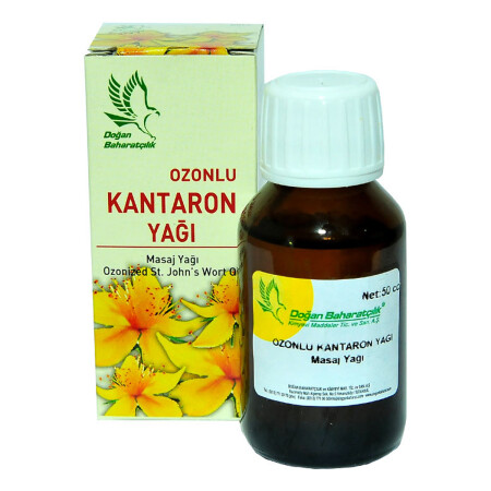 Ozonated St. John's Wort Oil 50cc - Doğan