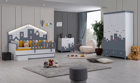 Ozzo Gray Montessori Teen Room - Cadde Yıldız