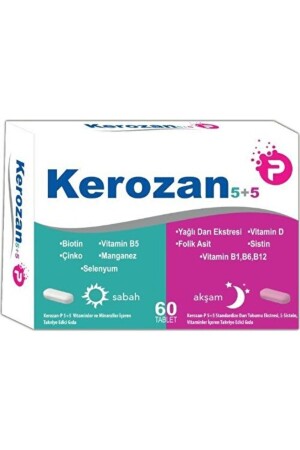 P 5+5 60 Tablets 8699580010350 - Kerozan