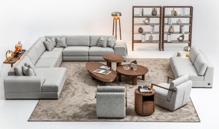 Pablo Armchair Corner Set - Cadde Yıldız