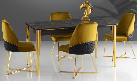 Pablo Dining Table Set - Cadde Yıldız