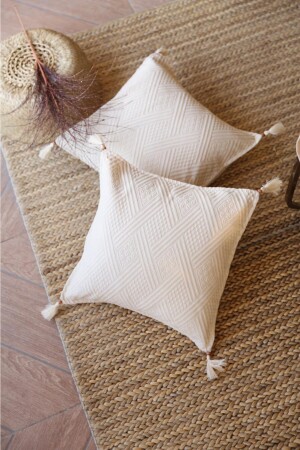 Pack of 2 Authentic Buldan Cloth Throw Pillow Cover pyramid - Buldan Csn Tekstil