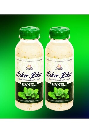 (PACK OF 2) Herbal Drink with Mint Liquor Ayran Taste 330 ml - Veganki