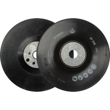 Pad for fiber discs KLINGSPOR ST 358 150mm M14 - Klingspor