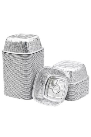 Pag Packaging - Aluminum Rice Pudding Soup Ashura Bowl 100 Pieces 100 bowls - Yılca