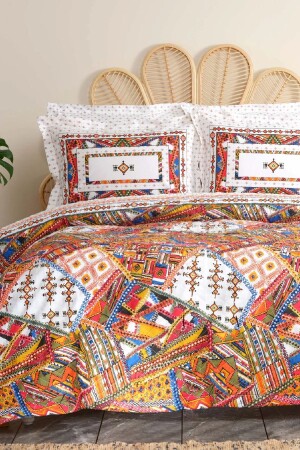 Palamos Orange 100% Cotton Single Complete Set 200. 20. 01. 0326 - Karaca Home