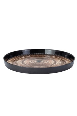 MNZ-Palermo Glass Tray Copper 32 سم 153 19.01.1147 - Karaca