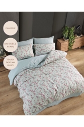 Pamuklu Çift Kişilik Nevresim Takımı | Konforlu Ve Şık Yatak Odası Deneyimi ÇİCEKLİNEVTAK - Lavender Home Textile