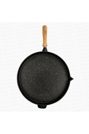 Pancake Pan Granite Cast 33 Cm Deep Cast Pancake Pan 36cm - Nehir