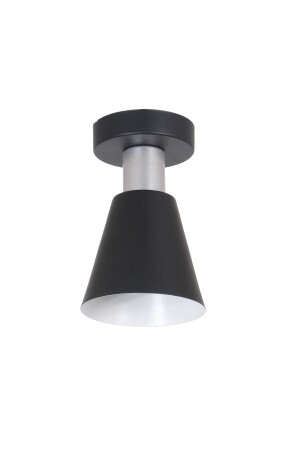 Pancu Modern Design Cafe Kitchen Hall Living Room Low Ceiling Black Color Metal Single Chandelier PNC32 - Fer Avize