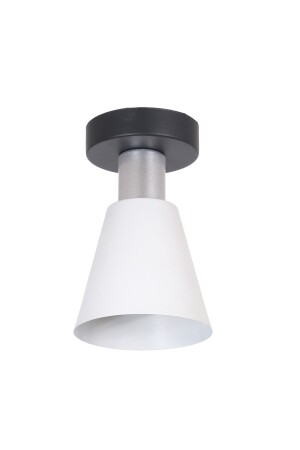 Pancu Modern Design Cafe Kitchen Hall Living Room Low Ceiling White Color Metal Single Chandelier PNC32 - Fer Avize