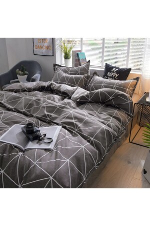 Pandora Duvet Cover Set Double 200x220 N428 - Mulberry