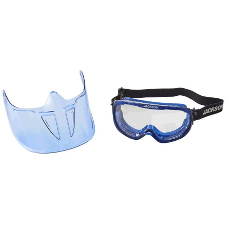 Panoramic safety glasses with visor JACKSON SAFETY GPL500 - Jackson Safety