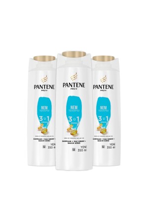 PANTENE 3-in-1 Feuchtigkeitspflege 350 ml x 3er-Pack Vorteilspackung - Halal