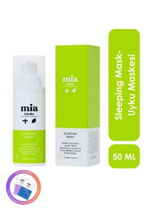 Panthenol Honey and Cica Cell Regenerating Blemish Anti-Wrinkle Radiance Moisturizing Face Mask 2622629 - mia klinika
