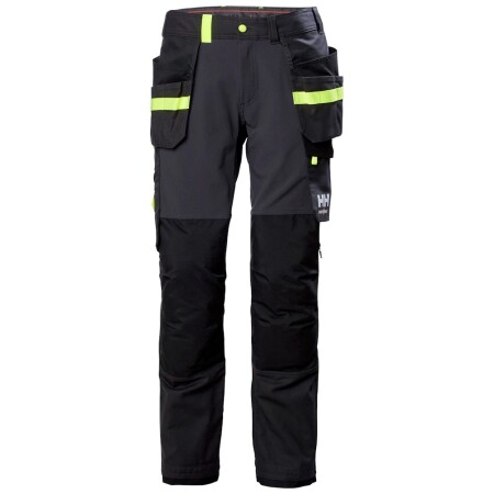 Pants HELLY HANSEN Oxford 4X Cons Pant, grey/black - Helly Hansen workwear