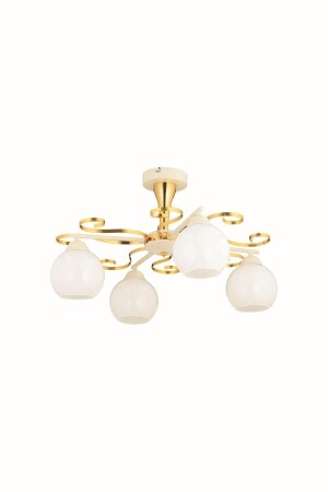 Papatya 4-Piece Gold Modern Chandelier G-630-4G - Trendylight