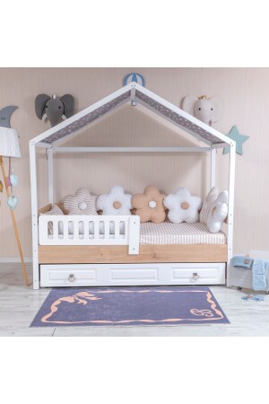 (MNZ-Papatya Cappy Montessori Baby-Child Sleeping Set 90x190 mnbbypapatyacappy) - Mini Baby