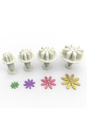 Papatya Large Injector Styler (4 Pieces) - Elit Parti