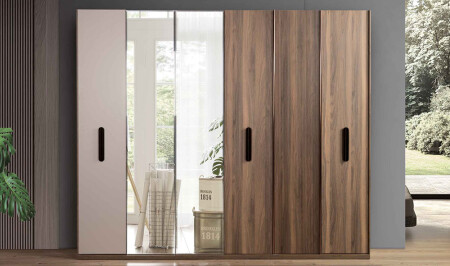 Paradise 6 Door Wardrobe - Cadde Yıldız