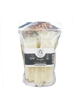 Paraffin Wax 3% - 5% Fatty - Ideal for Glass Candle Making 1 Kg Cream White - Alze Kimya Hobi