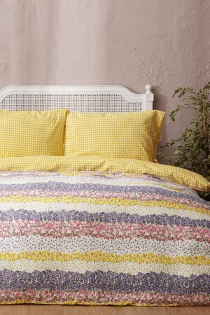 Pari Noniron Double Duvet Cover Set Lilac - Karaca Home