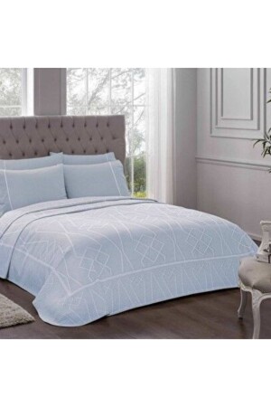 Parker Jacquard Double Pique Set Blue ADL30204930 - Taç