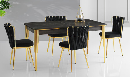 Parla Dining Table Set - Cadde Yıldız