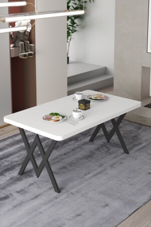 Parla Kitchen Dining Table W Metal Leg 70x110 Kitchen Dining Table - Cosargroup