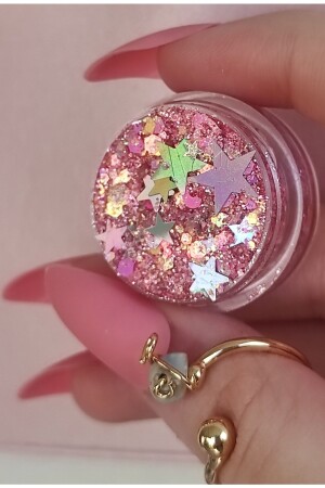 Parlak Glitter Simli Far Jel Forumlu Parlak Işıltılı Vücut-yuz Simi - Hbtasarim