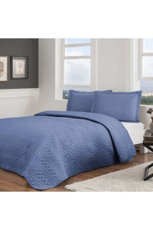 Parley Einzel-Tagesdecken-Set, Marineblau - Taç