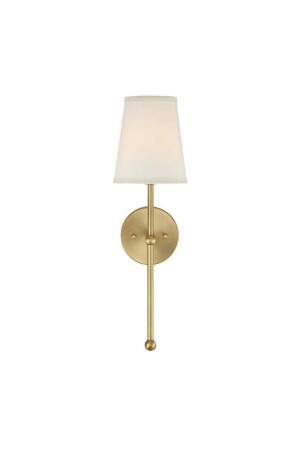 Pars Single Antique Wall Sconce (Ecru Color Lampshade) PRS-ESKM-01 - BSA LIGHTING