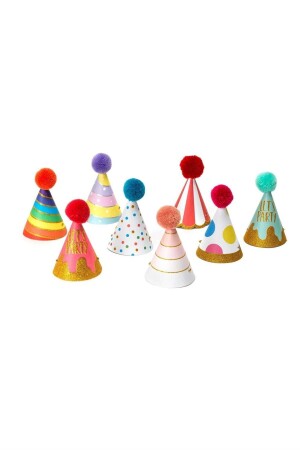 Party Hats Set of 8 - Legami