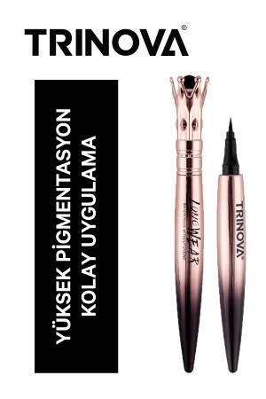 Party Queen Waterproof Eyeliner – Wasserfester schwarzer Eyeliner - Trinova