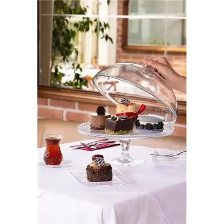 Paşabahçe 95200 Patisserie Ayaklı Fanus 32,5 cm - Paşabahçe