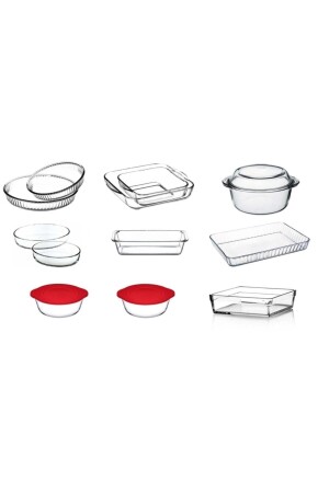 Paşabahçe Borcam Kitchen Set - 12 Pieces. Borcam Dowry Set borcam006 - Emr züccaciye